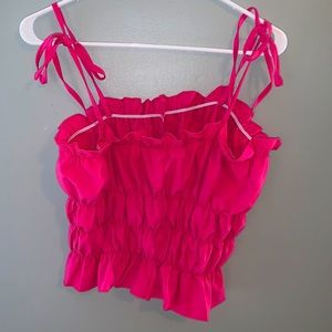 ruffle top from shien